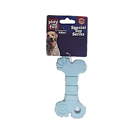 Playfull Plastik Kemik Köpek Oyuncağı Mavi 10 x 5,5 cm