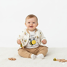 ARI DESENLİ LÜX 3'LÜ TAKIM