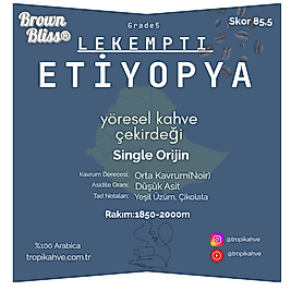 BrownBliss Etiyopya Lekempti 250gr