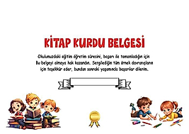 KİTAP KURDU BELGESİ
