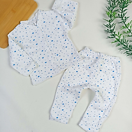 Yıldız Desen Pijama Takımı