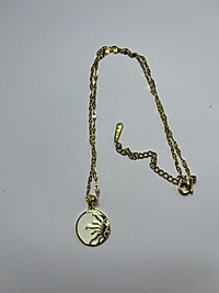 Gold renk Çelik kolye