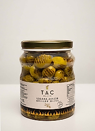 Taç Izgara (Grill) Yeşil Zeytin 500 Gr