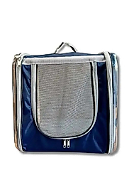 XL Çift Camlı ve Fileli Tv Model Kedi - Köpek Çantası