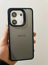 Redmi Note 13 4G Buzlu Beyaz Telefon Kılıfı