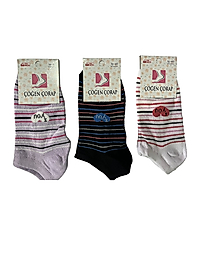 Kadın Çöğen Patik Çorap 12 Adet