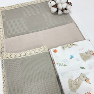 Vizon/Koala desenli Bebek Pike Takımı
