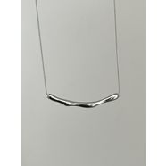 Çelik Silver Bambu Kolye