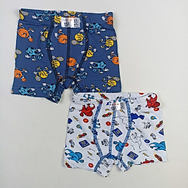 Emprime Desen Erkek Boxer / 2'li Set