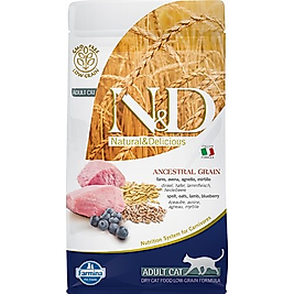 N&D Kuzu & Yaban Mersini Adult Cat 1,5 Kg*8