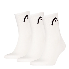 New SOCKS TENNIS 3P CLUB SHORT CREW WHİTE