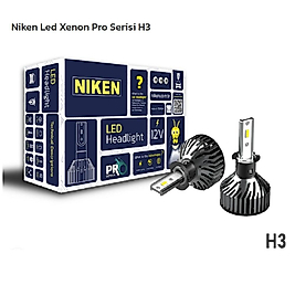 NIKEN H3 LED 12V / 24V PRO SERİSİ (ICE WHITE) 3200 LÜMEN 6500K 32W