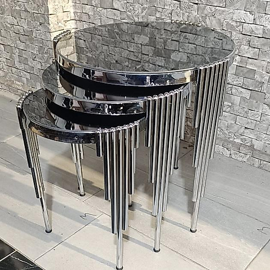 KROM PİYANO YUVARLAK ZİGON FÜME AYNA