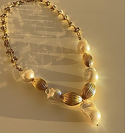 Pearl love Trap Necklace | Kolye