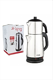 KİNG K-324 Y HARMAN ÇELİK ÇAY MAKİNESİ