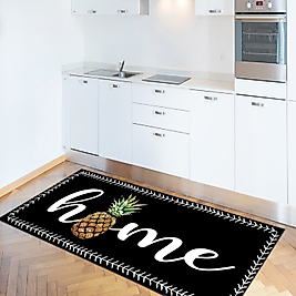 Rovigo Home Dijital Baskı Yıkanabilir Kaymaz Taban Mutfak Halısı 100x150 cm