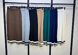 BELİ LASTİKLİ PİLELİ ETEK