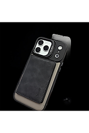 MagSafe Manyetik Telefon Kartlık Cüzdan – iPhone & Android Uyumlu Telefon Arkası Kartlık