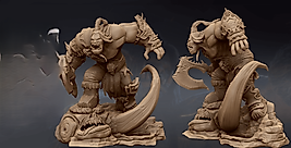 Grommash Hellscream 3D Printing Figurine