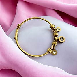 Çelik pandora bileklik gold