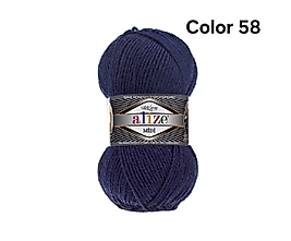 ALİZE SUPERLANA MİDİ COLOR 58-LACİVERT