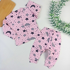 Gökyüzü Desen Pijama Takımı