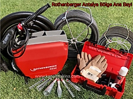 Rothenberger R650 Profesyonel Kanal Gider Tıkanık Açma Makinesi