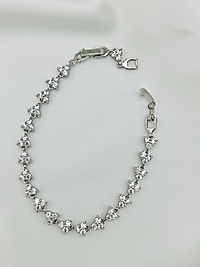 Xuping Üçgen Kesim Çelik Bileklik(SILVER)