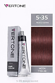 VERTONE SAÇ BOYASI 60 ML. (5-35 AKUJU KAHVE)