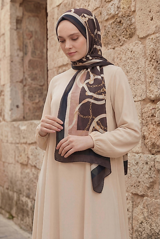 Spring Halka Desenli Şal