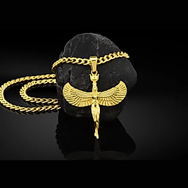 Wing Steel Necklace | Kolye