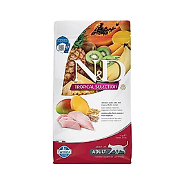 N&D Tropical Selection Tavuk Etli ve Tropikal Meyveli Yetişkin Kedi Maması 1,5 kg