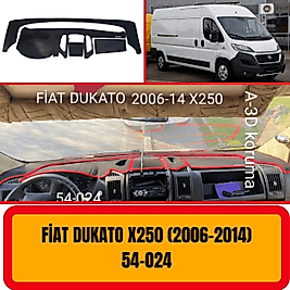 Opel Movano X250 2006 - 2025 Konsol Torpido 3D Koruma Koruyucu Kılıfı