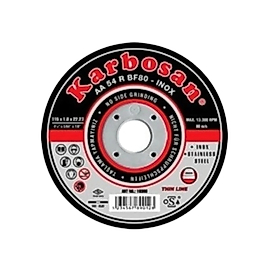 Karbosan 115X1.0 mm Inox Kesici Disk