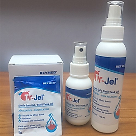 TR-JEL Steril Yanık Pansuman Sprey Jeli 50ML (Minumum Satış 6 Adet)