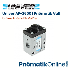 AF-2600 Univer Pnömatik Valf