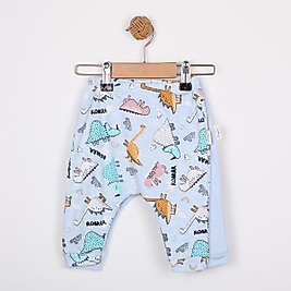 KARDELYA BEBE DİNO BASKILI ERKEK BEBEK PANTOLON