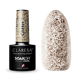 Claresa Full Glitter 3 Kalıcı Oje | 5gr | Polonya 2025 Üretimi En Yüksek Kalitede Kalıcı Oje