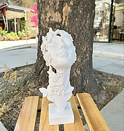 Çiçekli Gözlük Standı Dekor