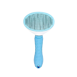 Clean Basmalı Kedi ve Köpek Tarağı Mavi