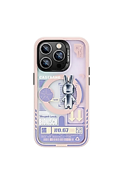 iPhone 14 Pro Max Casebang Magsafe Şarj Özellikli Rabbit Kılıf