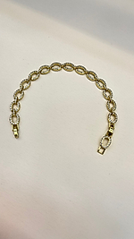 14K ALTIN KAPLAMA ÇELİK BİLEKLİK