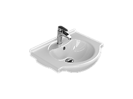 TURKUAZ Etajerli Lavabo, Nil, 55x47 cm