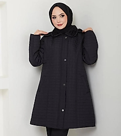 Ara Boy Kapitone İçi Kürklü Kaban