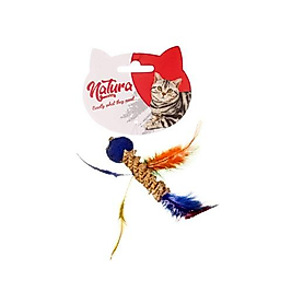 Natura Dental Tüylü Kuş Kedi Oyuncak 15 cm