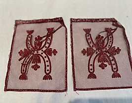 BORDO DUVAK , ELDİVEN , KUŞAK ( SET )