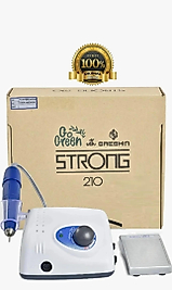 Strong 210 Elektrikli Freze Törpü Makinası | Kore Üretimi | Orijinal | 1 Yıl Garantili