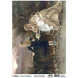 CADENCE DELUXE ART ANNE & ÇOCUK PİRİNÇ DEKOPAJ MODEL MC-006 (30X42)