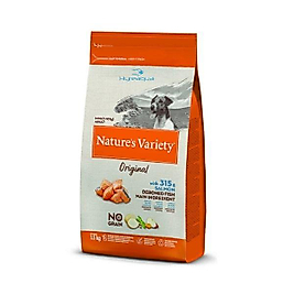 Natures Variety Dog No Grain Mini Adult Salmon 1,5 kg