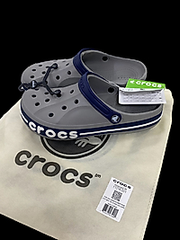 Gri İthal Crocs Terlik Toz Torbalı